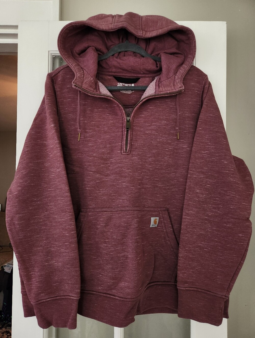 Carhartt Women's Half-Zip Hooded Sweatshirt